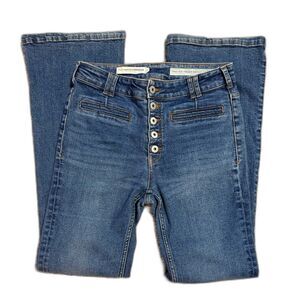 Anthropologie Pilcro High-Rise Trouser Bootcut Denim Jeans – Blue – Size 26